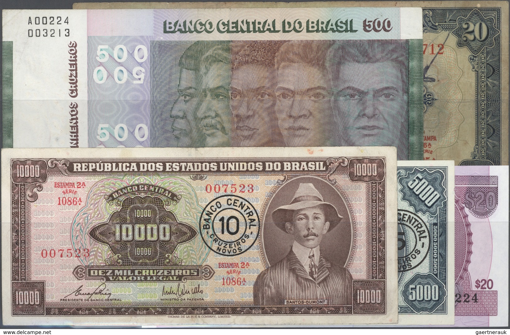 Alle Welt: Huge Collection With 278 Banknotes North- And South America Comprising Several Better Not - Altri & Non Classificati