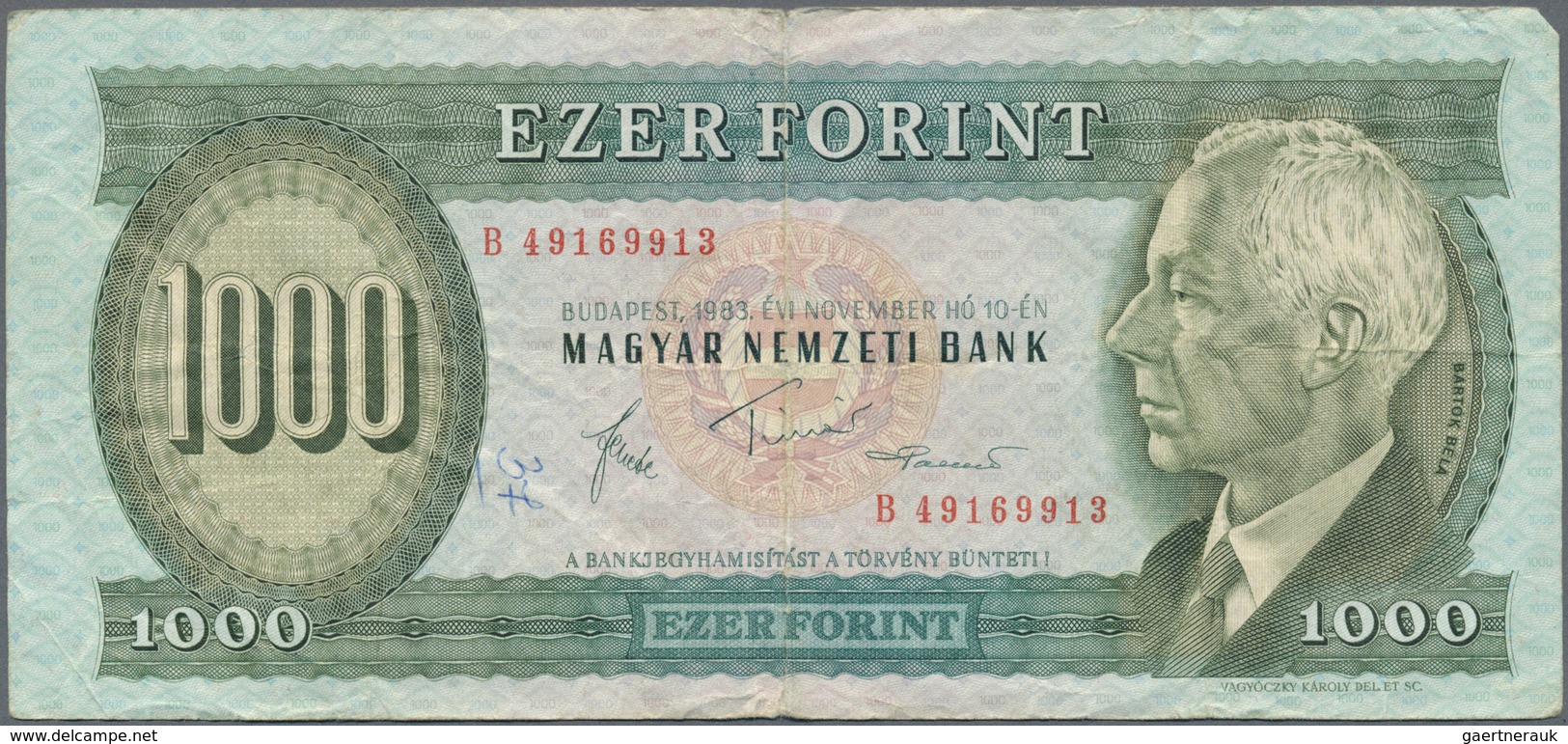 Alle Welt: Lot with 204 Banknotes from all over the world including France 50 and 100 Francs 1944, 5