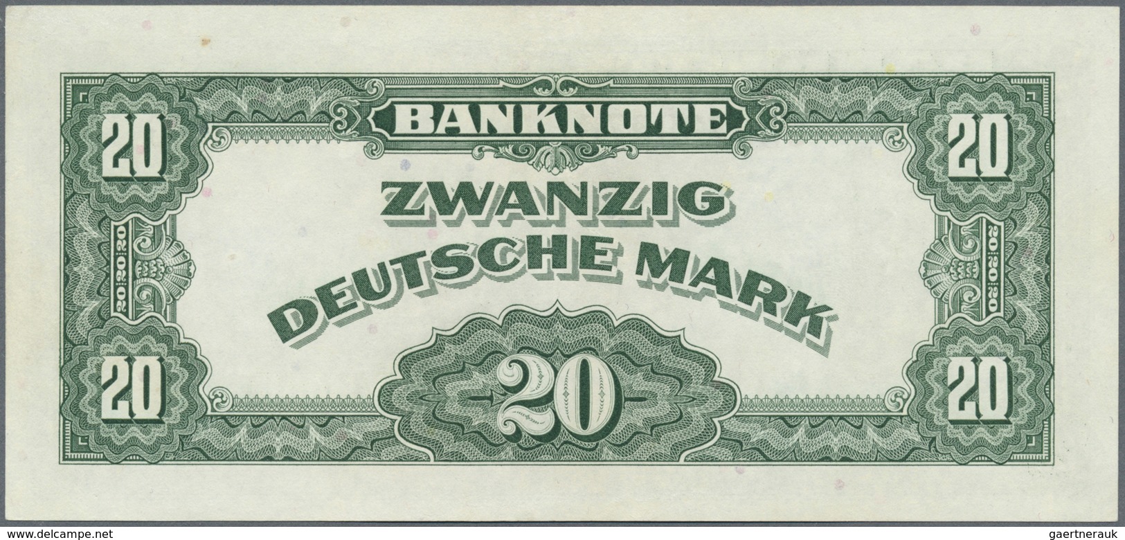 Deutschland - Bank Deutscher Länder + Bundesrepublik Deutschland: 20 DM 1948, Ro.240a In Nahezu Perf - Other & Unclassified