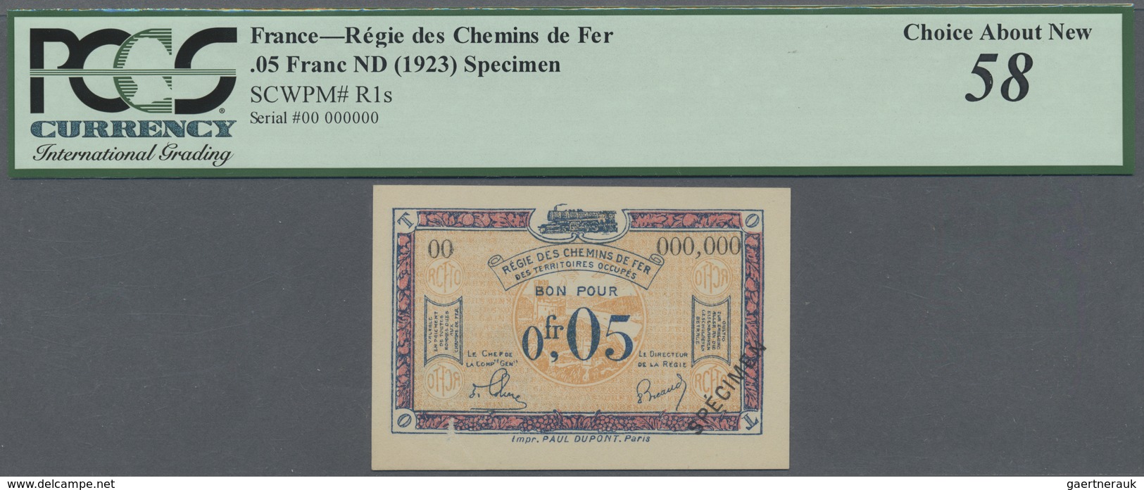 Deutschland - Nebengebiete Deutsches Reich: Régie Des Chemins De Fer Des Territoires Occupés (RCFTO) - Other & Unclassified