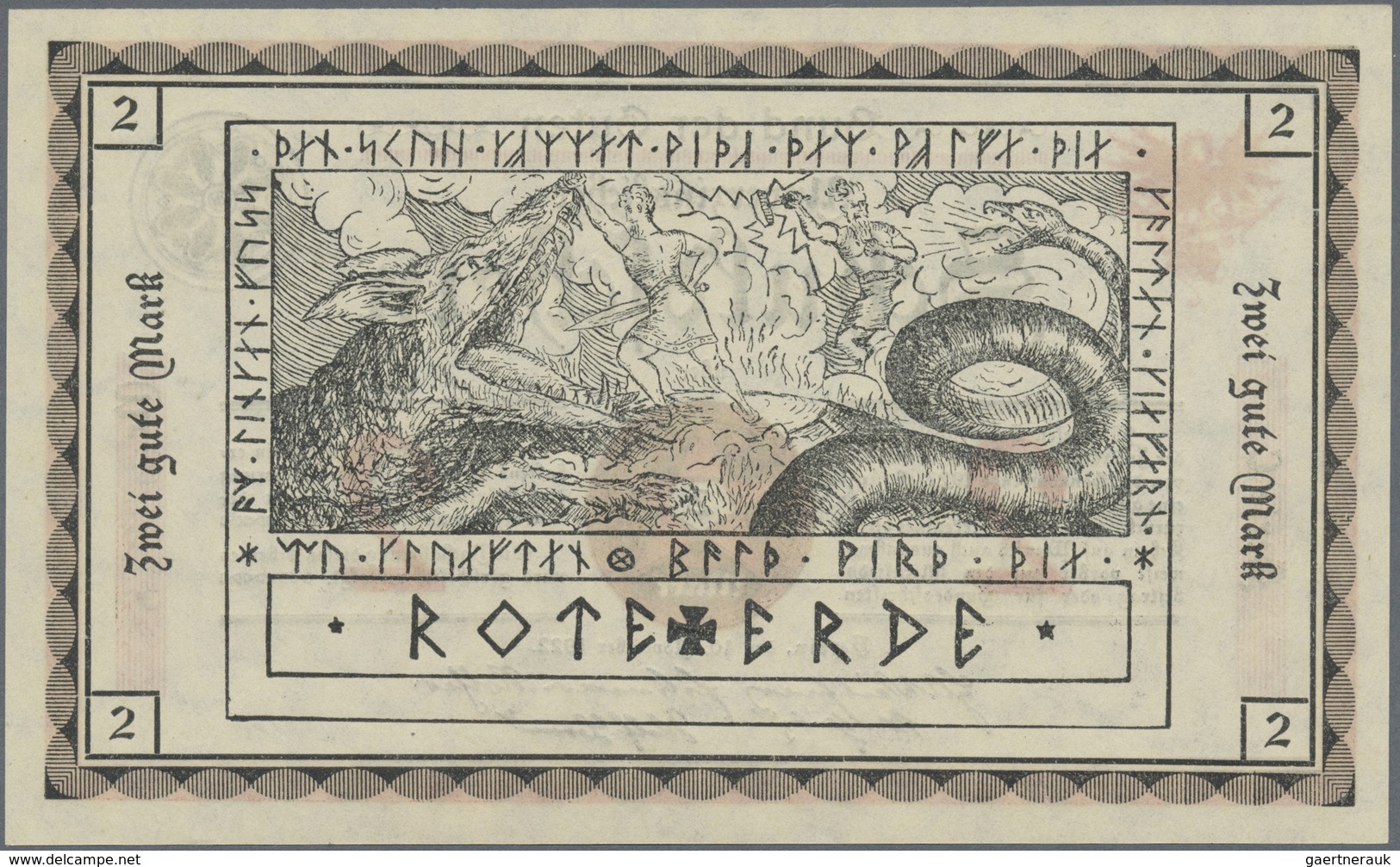 Deutschland - Notgeld - Berlin Und Brandenburg: Berlin, Bund Der Guten, 2 Mark, 10.11.1922, "Unverzi - [11] Local Banknote Issues