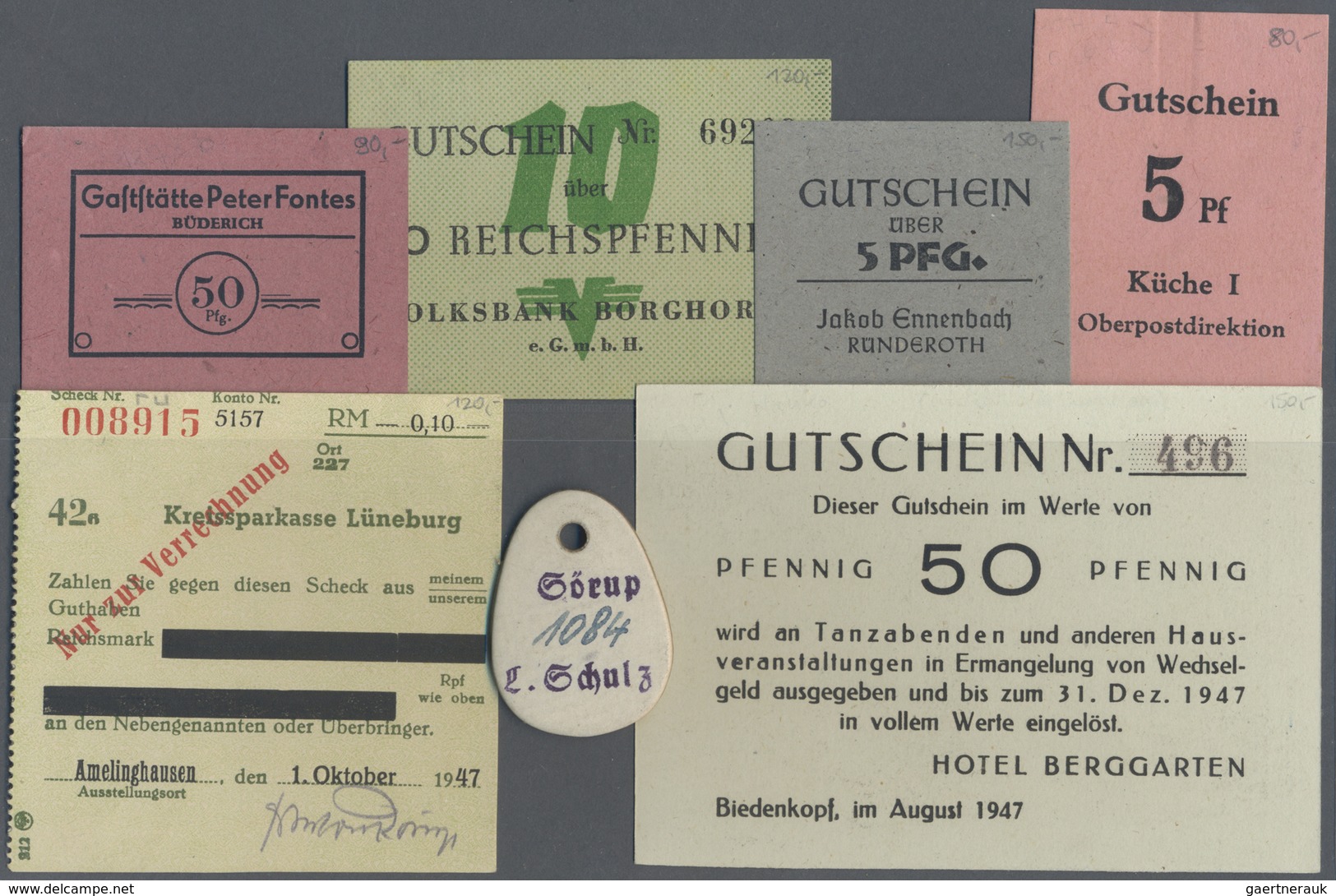 Deutschland - Alliierte Miltärbehörde + Ausgaben 1945-1948: Umfangreiche Sammlung Der Deutschen Nach - Autres & Non Classés