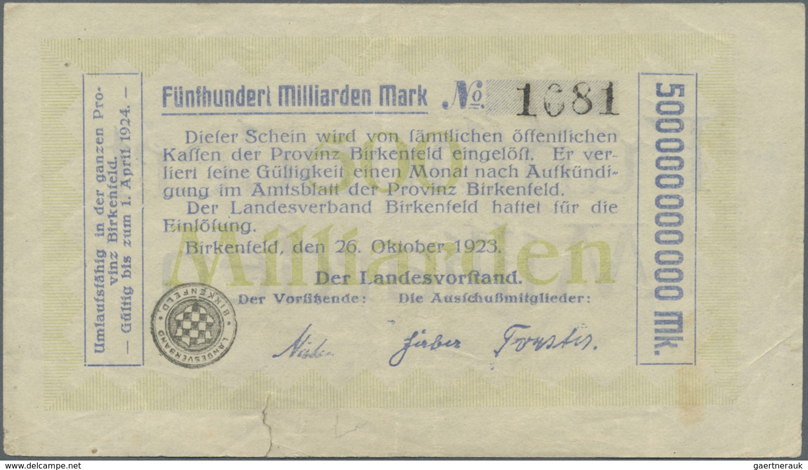 Deutschland - Länderscheine: Sammlung Von Länderbanknoten Aus Ganz Deutschland (ohne Baden Und Württ - Other & Unclassified