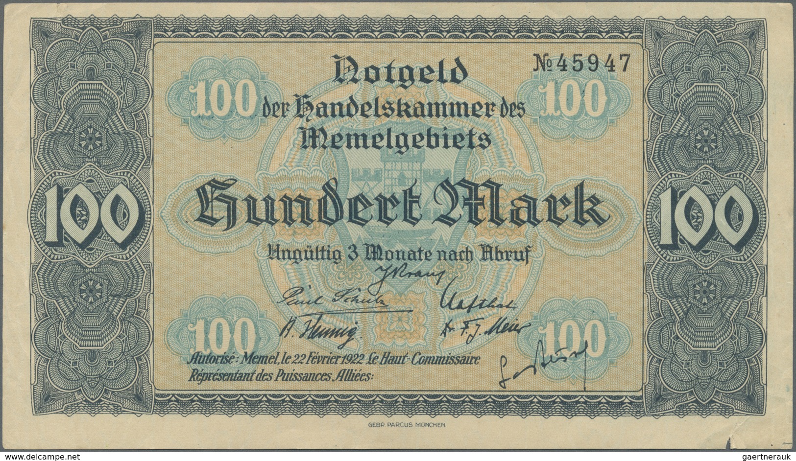 Deutschland - Länderscheine: Sammlung Von Länderbanknoten Aus Ganz Deutschland (ohne Baden Und Württ - Autres & Non Classés