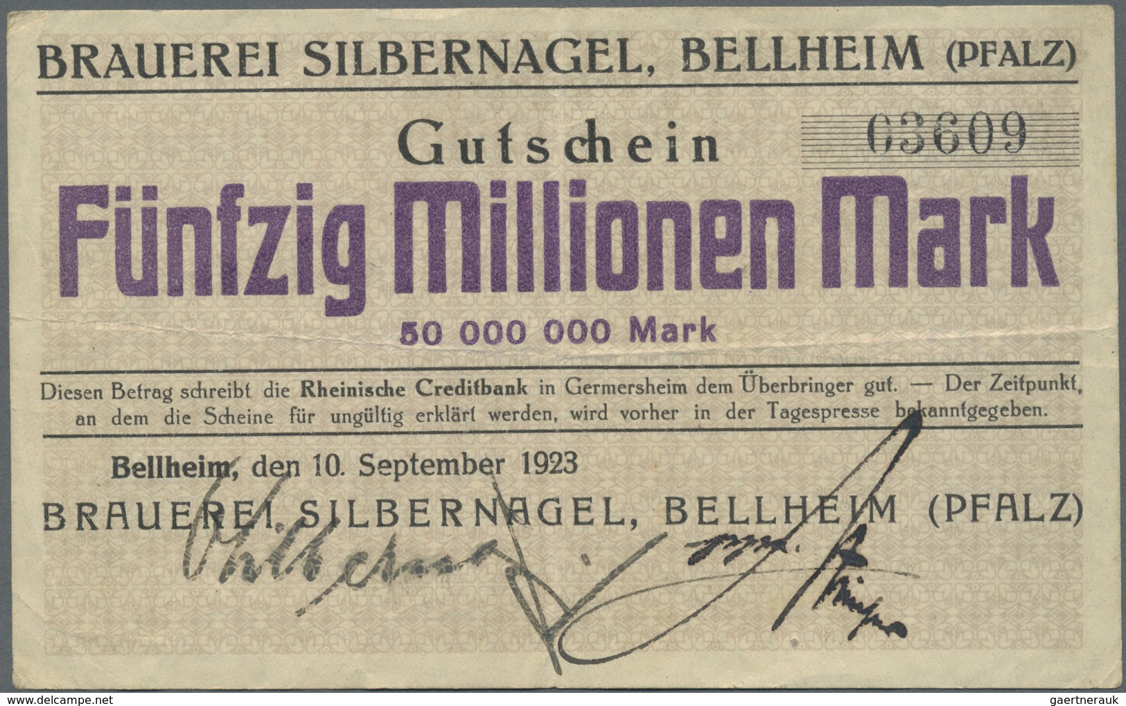 Deutschland - Notgeld: Hochinflation, 80 Scheine Westdeutschland (meist NRW Und Rhld.-Pfalz) In übli - Autres & Non Classés