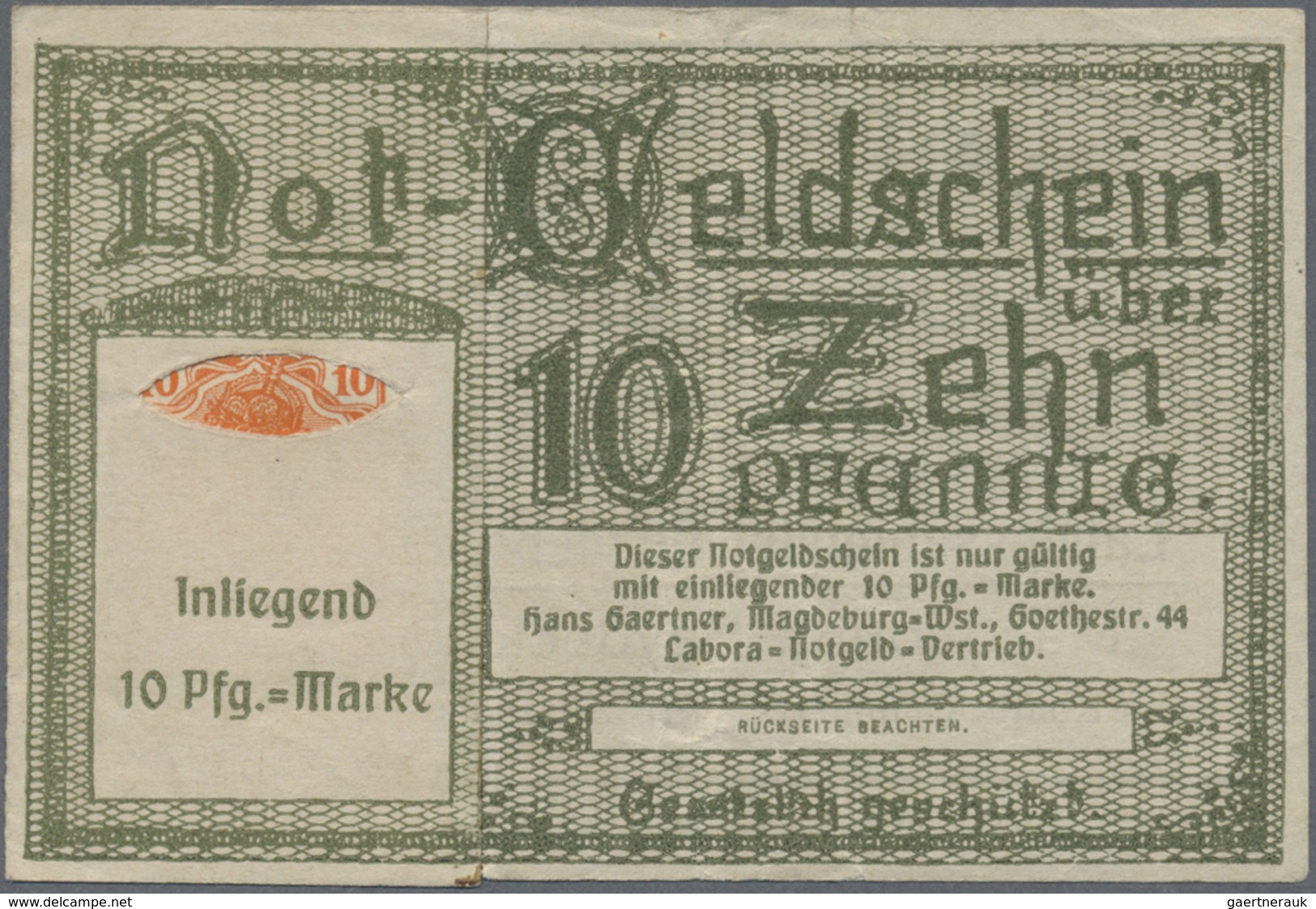 Deutschland - Notgeld - Sachsen: Sachsen Und Sachsen-Anhalt, Alphabetisch Sortierte Notgeldsammlung - [11] Local Banknote Issues