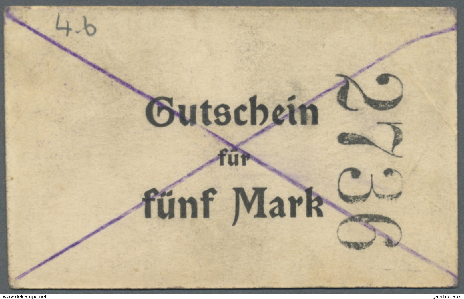 Deutschland - Notgeld - Ehemalige Ostgebiete: Oberschlesien, Notgeld Von 1914, Herausragende Sammlun - Autres & Non Classés