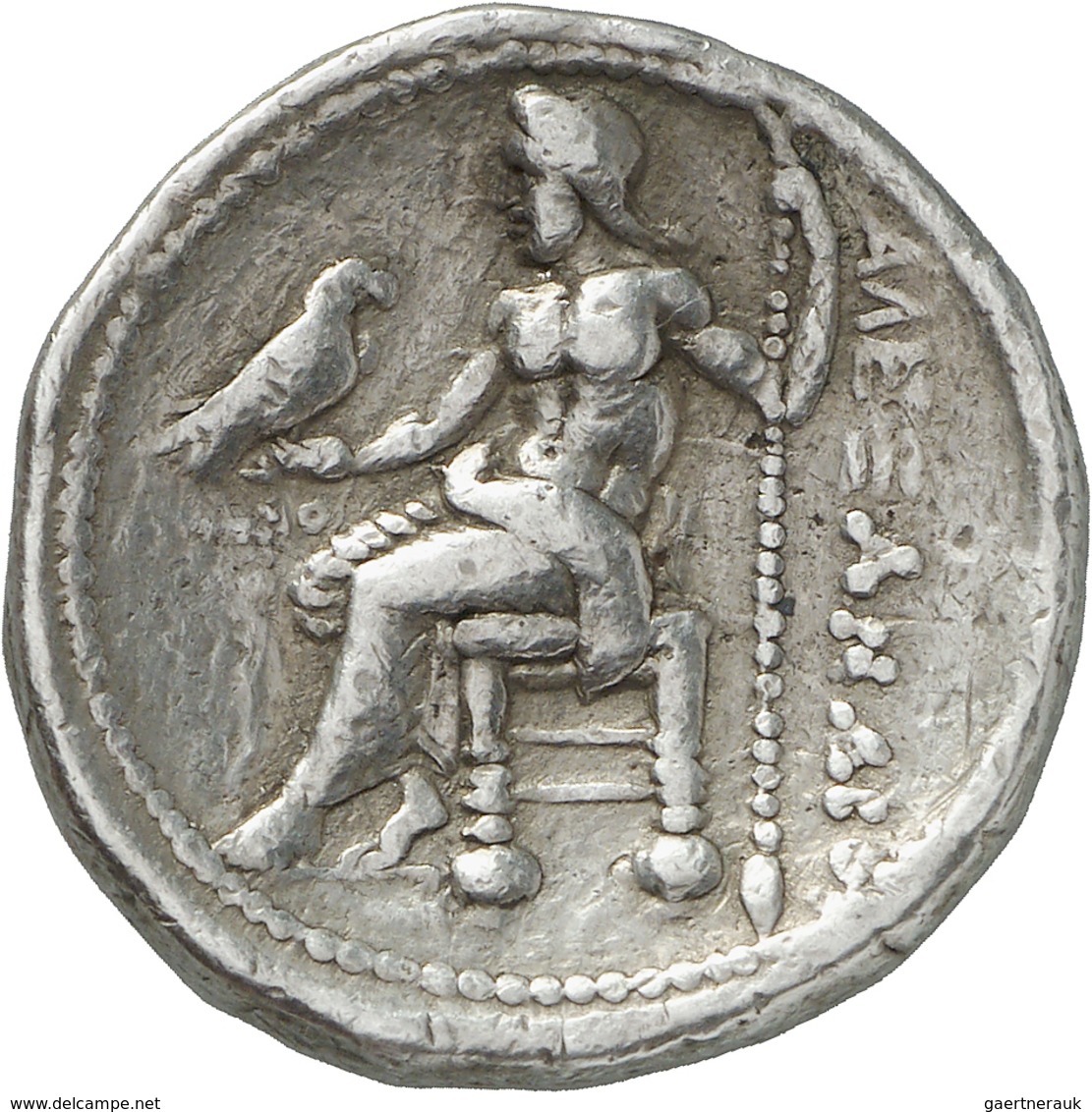 Makedonien - Könige: Alexander III. 336-323 V. Chr.: Tetradrachme 307/306 V. Chr., Mzst. Akko-Ptolem - Greche