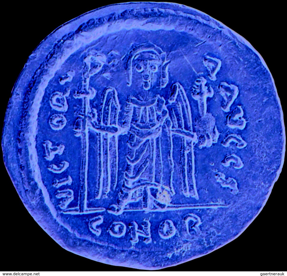 Phocas (602 - 610): Gold-Solidus, (ca. 603 N. Chr.) Konstantinopel; 4,45 G, Sommer 9.3, Sear 616, MI - Byzantines