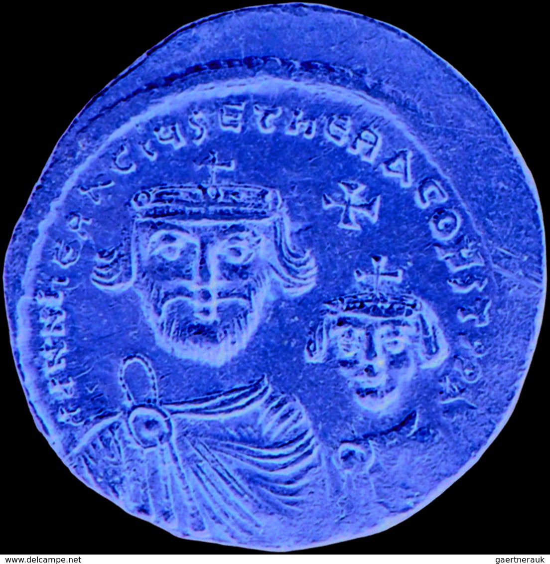 Heraclius (608 - 610 - 641): Gold-Solidus (613-616 N.Chr.), Konstantinopel; 4,4 G, Sommer 11.7, Sear - Altri & Non Classificati