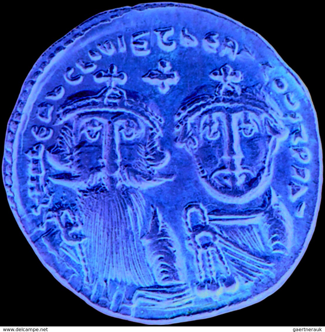 Heraclius (608 - 610 - 641): Gold-Solidus (629-632), Konstantinopel; 4,42 G, Sommer 11.19, Sear 749, - Autres & Non Classés