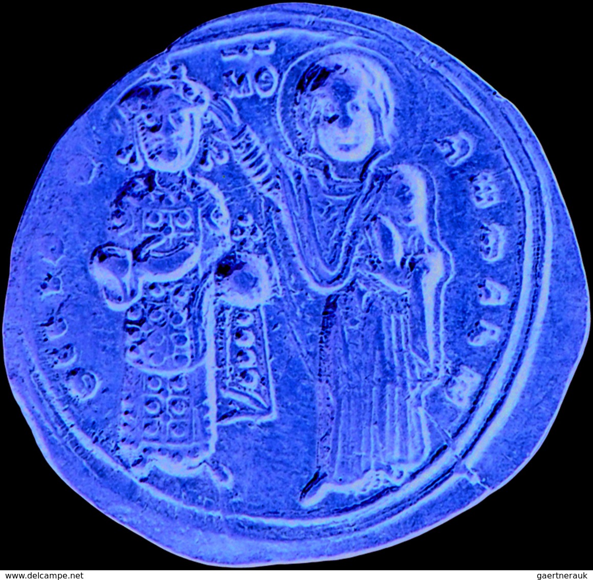 Romanus III. (1028 - 1034): Gold-Histamenon, Konstantinopel; 4,34 G, Sommer 43.2, Sear 1819, Sehr Sc - Autres & Non Classés