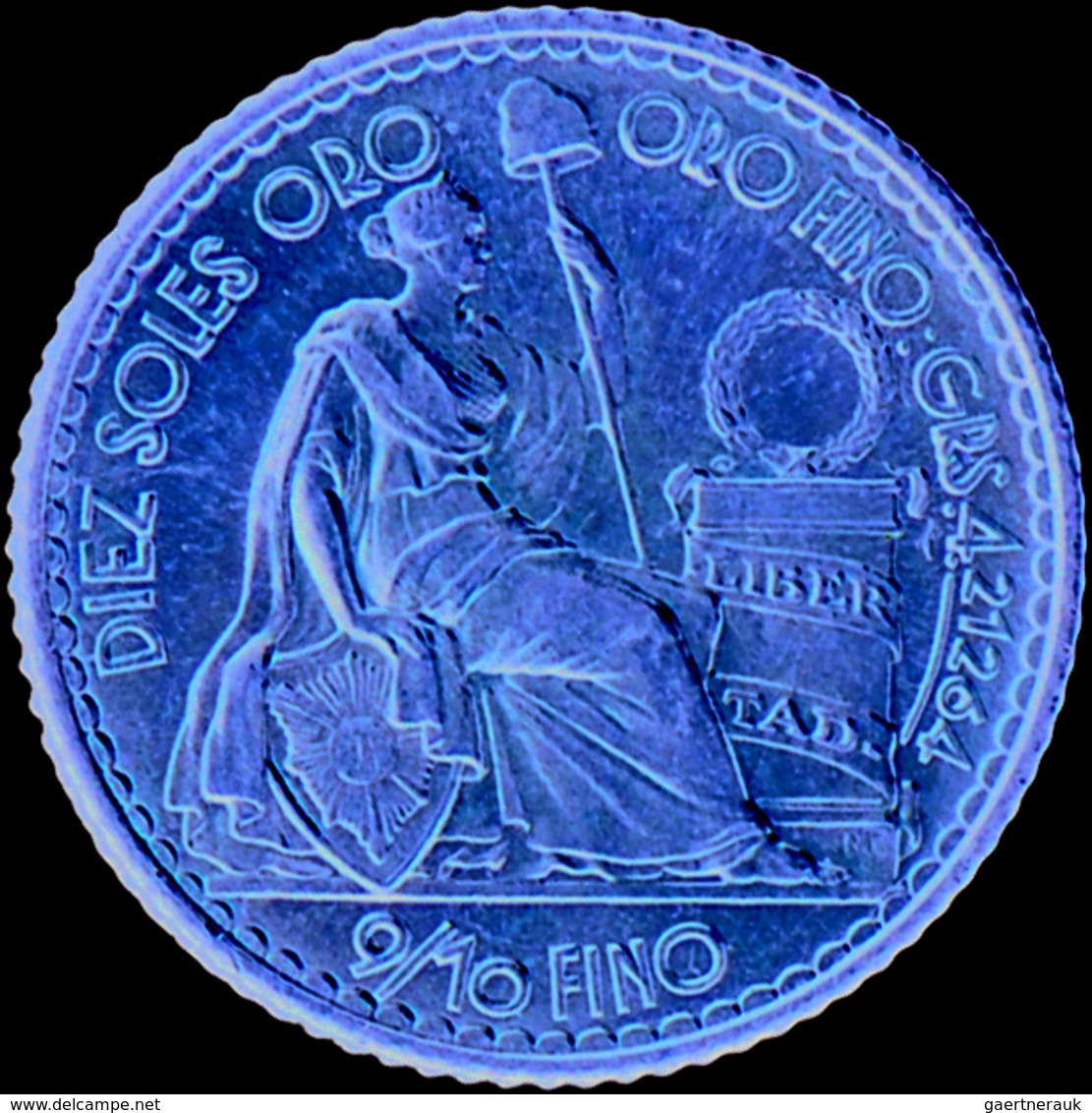 Peru - Anlagegold: Lot 5 Goldmünzen: 5 Soles 1963, KM # 235, Friedberg 82, stempelglanz / 10 Soles 1