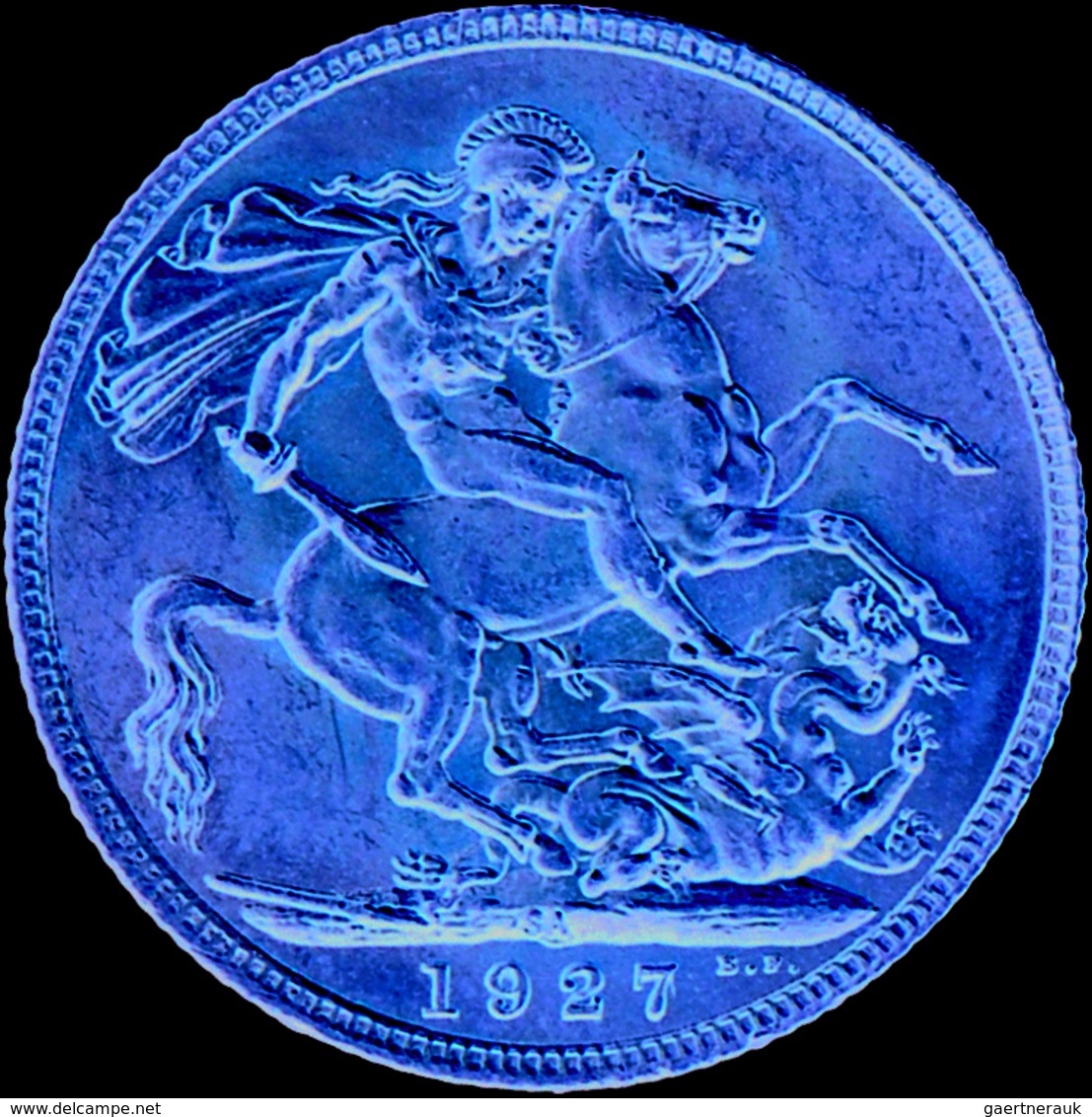 Südafrika - Anlagegold: Georg V. 1910-1936: Sovereign 1927 SA (South Africa), KM # 21, Friedberg 5, - Sud Africa