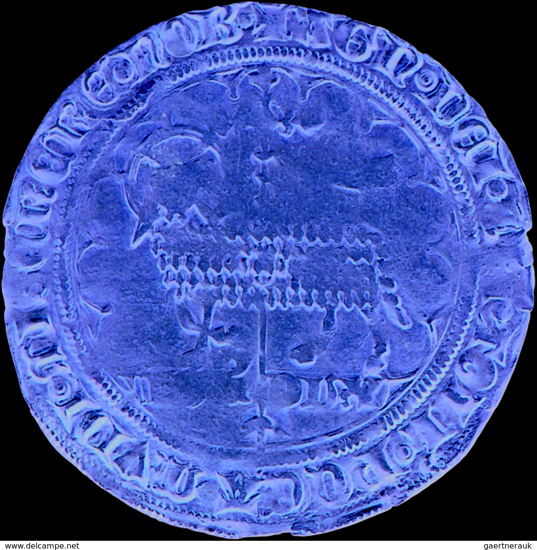 Belgien: Belgien / Brabant, Johann Und Wenzel 1355-1383: Mounton D' Or O.J. Umschrift JOH-DUX, Fried - Autres & Non Classés