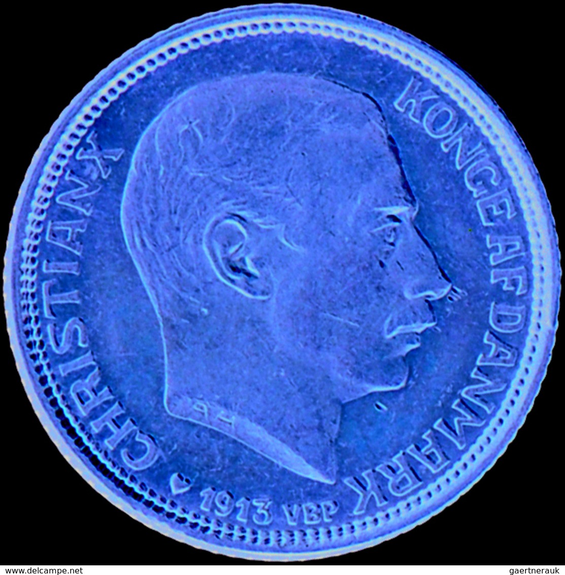 Dänemark - Anlagegold: Christian X. 1912-1947: Lot 2 Goldmünzen: 10 Kronen 1913, KM # 816, Friedberg - Denmark