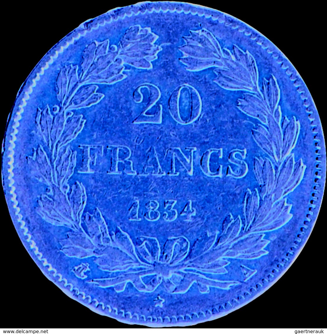 Frankreich - Anlagegold: Louis Philippe I. 1830-1848: Lot 2 Goldmünzen: 20 Francs 1831 A, KM # 746.1 - Autres & Non Classés
