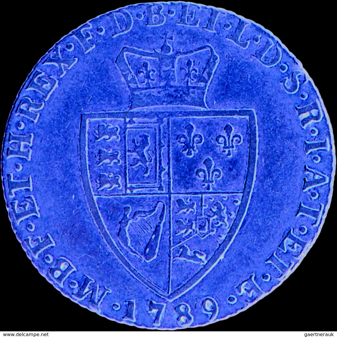 Großbritannien - Anlagegold: Georg III. 1760-1820: 1 Guinea 1789, KM# 609, Friedberg 356, 8,35 G 917 - Altri & Non Classificati