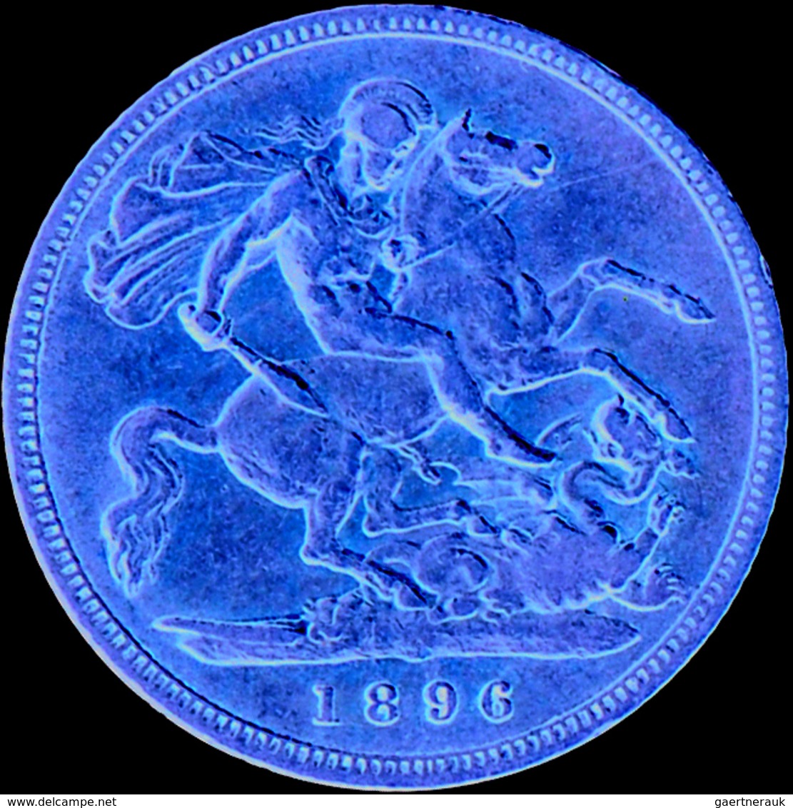 Großbritannien - Anlagegold: Victoria 1837-1901: Lot 3 Goldmünzen: ½ Sovereign 1896, KM # 784, Fried - Autres & Non Classés