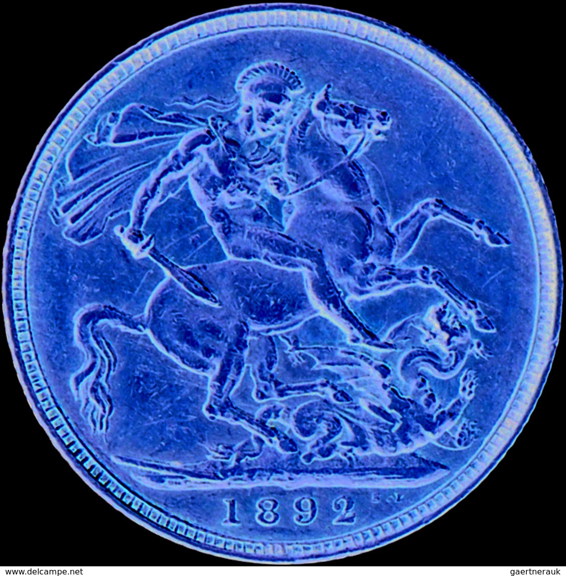 Großbritannien - Anlagegold: Victoria 1837-1901: Lot 2 Goldmünzen: 2 X Sovereign 1892, KM# 767, Frie - Other & Unclassified