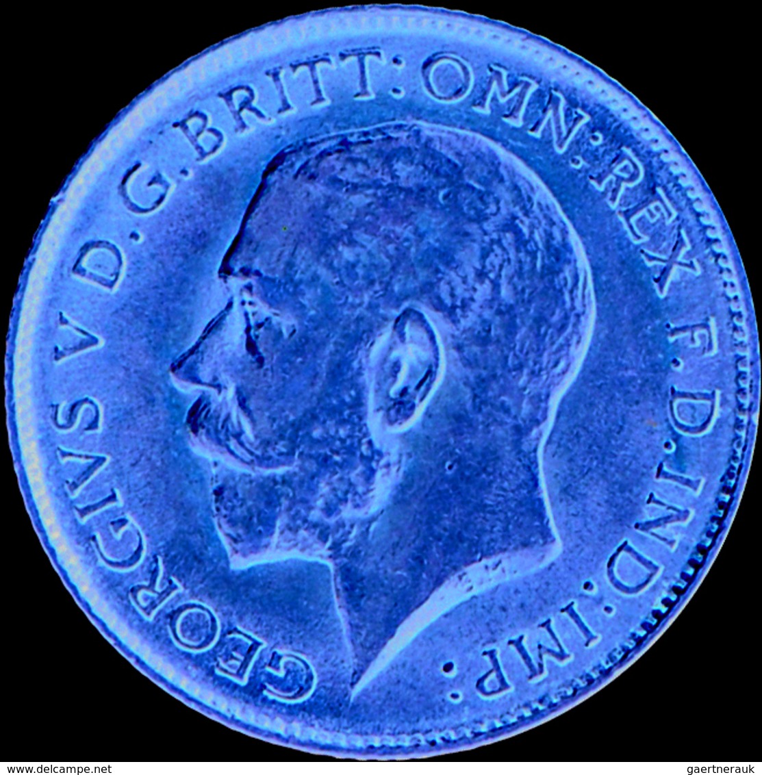 Großbritannien - Anlagegold: Lot 2 Goldmünzen: Georg V. 1910-1936: ½ Sovereign 1912, KM # 819, Fried - Other & Unclassified