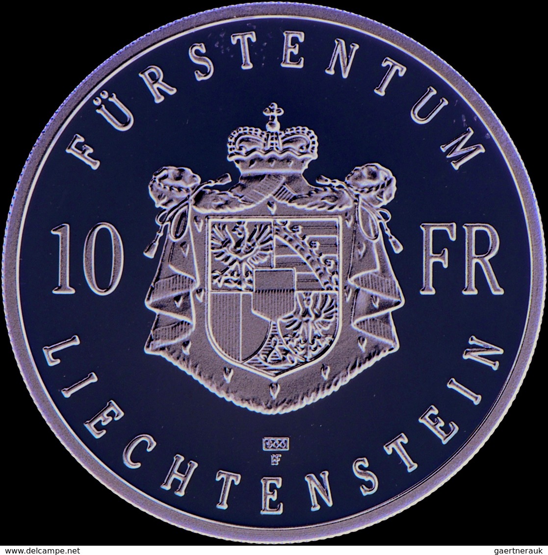 Liechtenstein - Anlagegold: Hans Adam II. Seit 1990: Set 50 Franken 1990; Gold 900/1000; 10 G; HMZ 2 - Liechtenstein