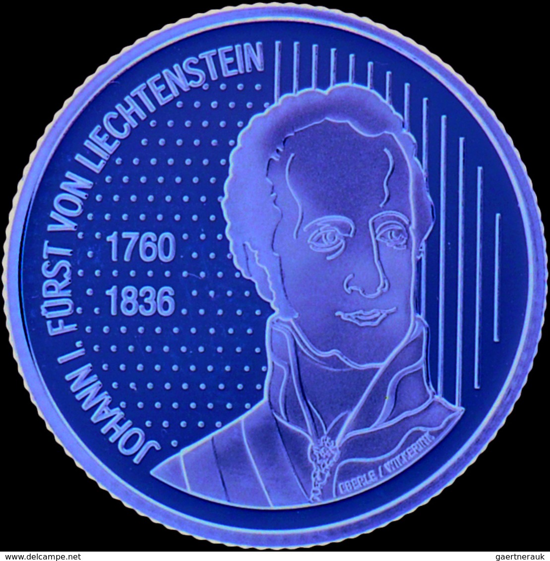 Liechtenstein - Anlagegold: Hans Adam II. Seit 1990: 50 Franken 2006; Gold 900/1000; 10 G, HMZ 2-139 - Liechtenstein