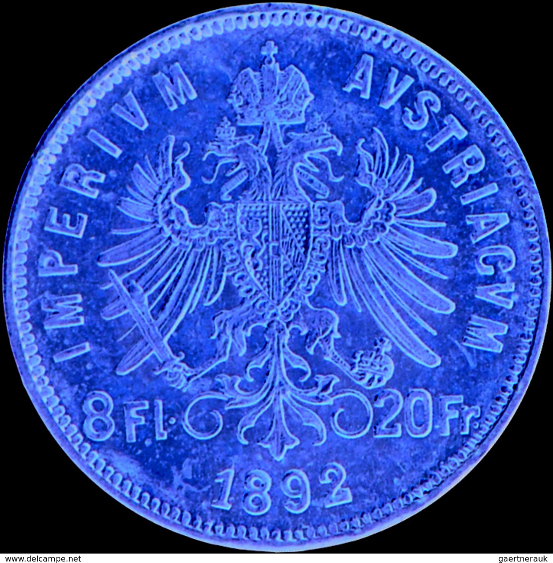 Österreich - Anlagegold: Lot 8 Goldmünzen: Serie Goldmünzen mit folgenden Nominalen: 4 Florin 1892,