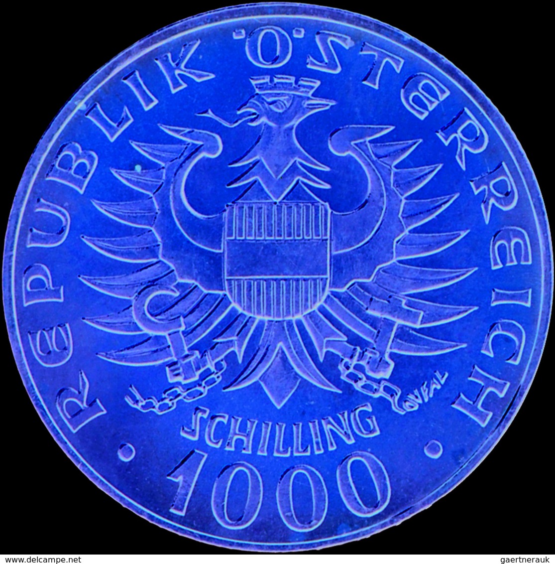 Österreich - Anlagegold: 1000 Schilling 1976, Babenberger, KM # 2933, Friedberg 909. 13,5 G, 900/100 - Austria