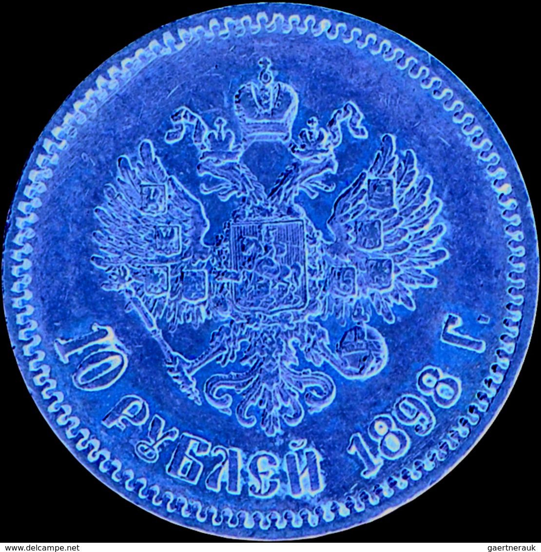 Russland - Anlagegold: Nicholas II. 1894-1917: 10 Rubel 1898, KM Y# 64, Friedberg 179, Sehr Schön. 8 - Russie