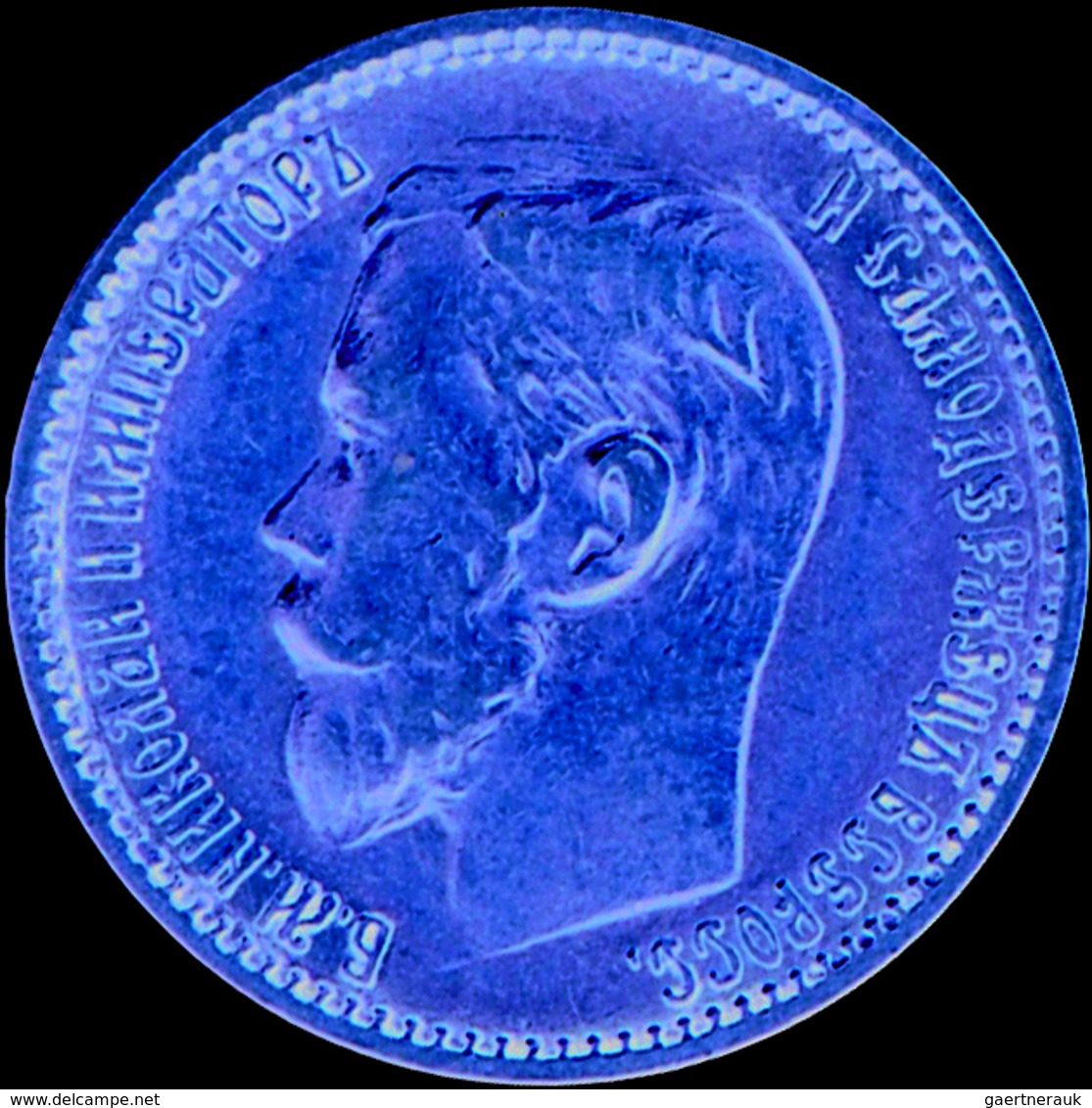 Russland - Anlagegold: Nicholas II. 1894-1917: 5 Rubel 1899 ( FZ - Felix Zaleman) , KM Y# 62, Friedb - Russia