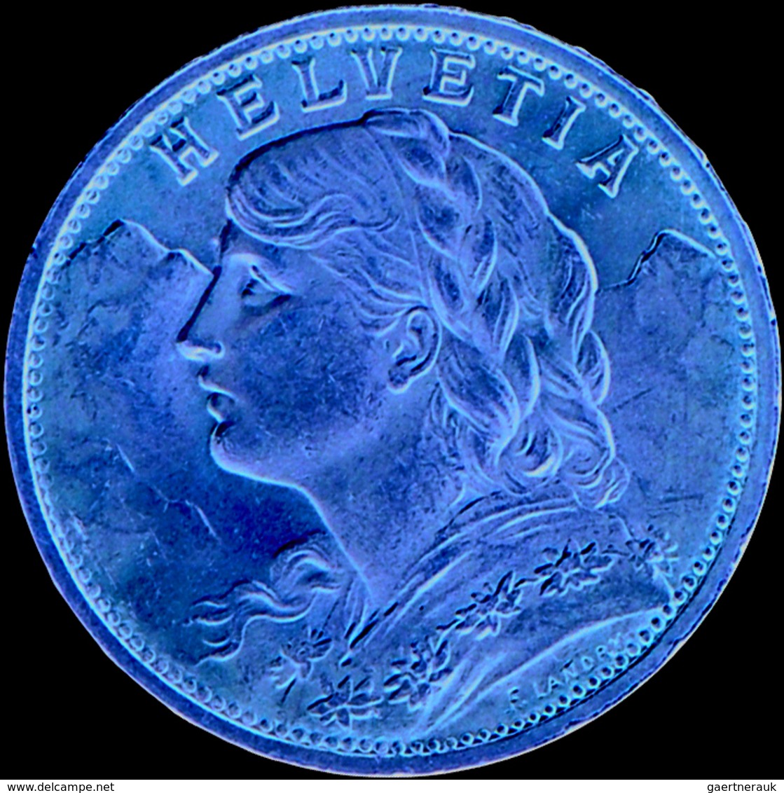 Schweiz - Anlagegold: Lot 2 Goldmünzen: 10 Franken 1922 B, KM # 36, Friedberg 504, Stempelglanz / 20 - Altri & Non Classificati