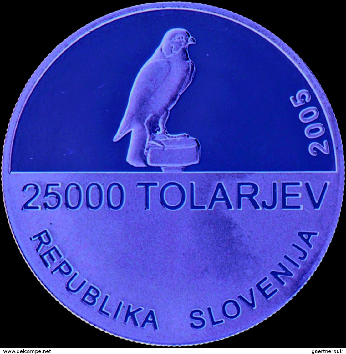 Slowenien - Anlagegold: 25.000 Tolarjev (SIT) 2005, 100 Years Of Sokol Association, Gold 900/1000, 7 - Slovenia