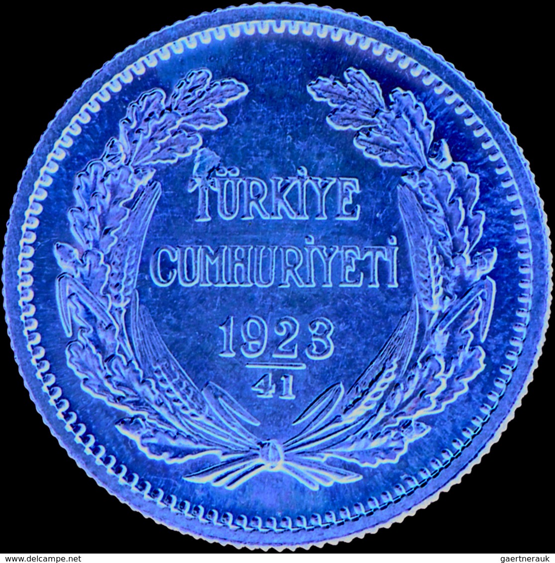 Türkei - Anlagegold: Lot 5 Goldmünzen Mit Präsident Kemal Atatürk: 25 Kurus 1923/40; 50 Kurus 1923/4 - Turquie