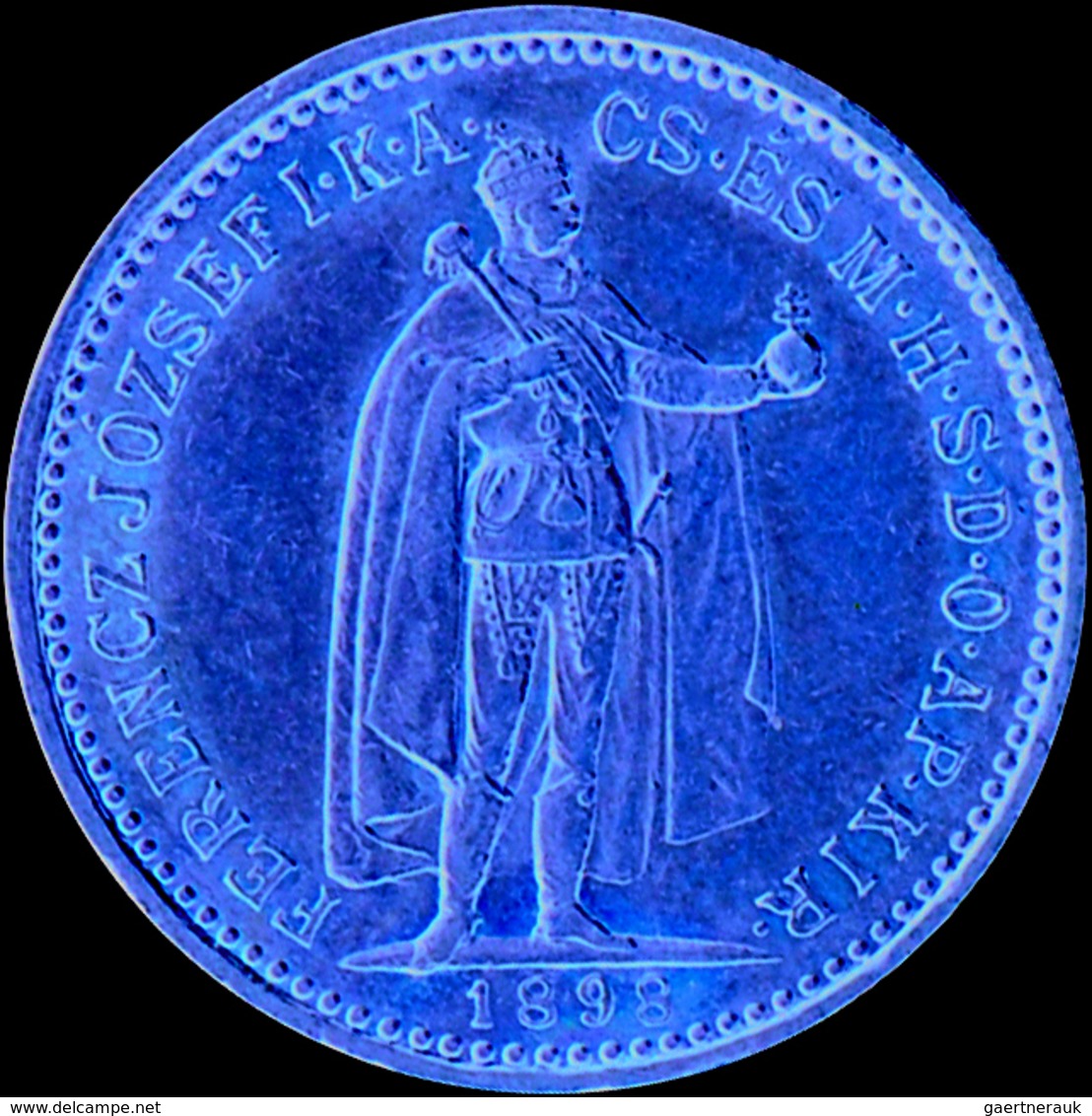 Ungarn - Anlagegold: Franz Josef I. 1848-1916: Lot 2 Goldmünzen: 10 Korona 1898, KM # 485, Friedberg - Hongrie