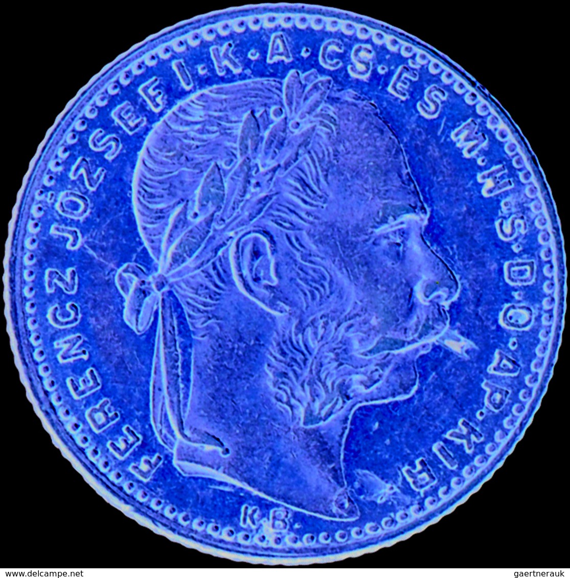 Ungarn - Anlagegold: Franz Josef I. 1848-1916: Lot 2 Goldmünzen: 4 Forint - 10 Francs 1888, KM # 466 - Hungary