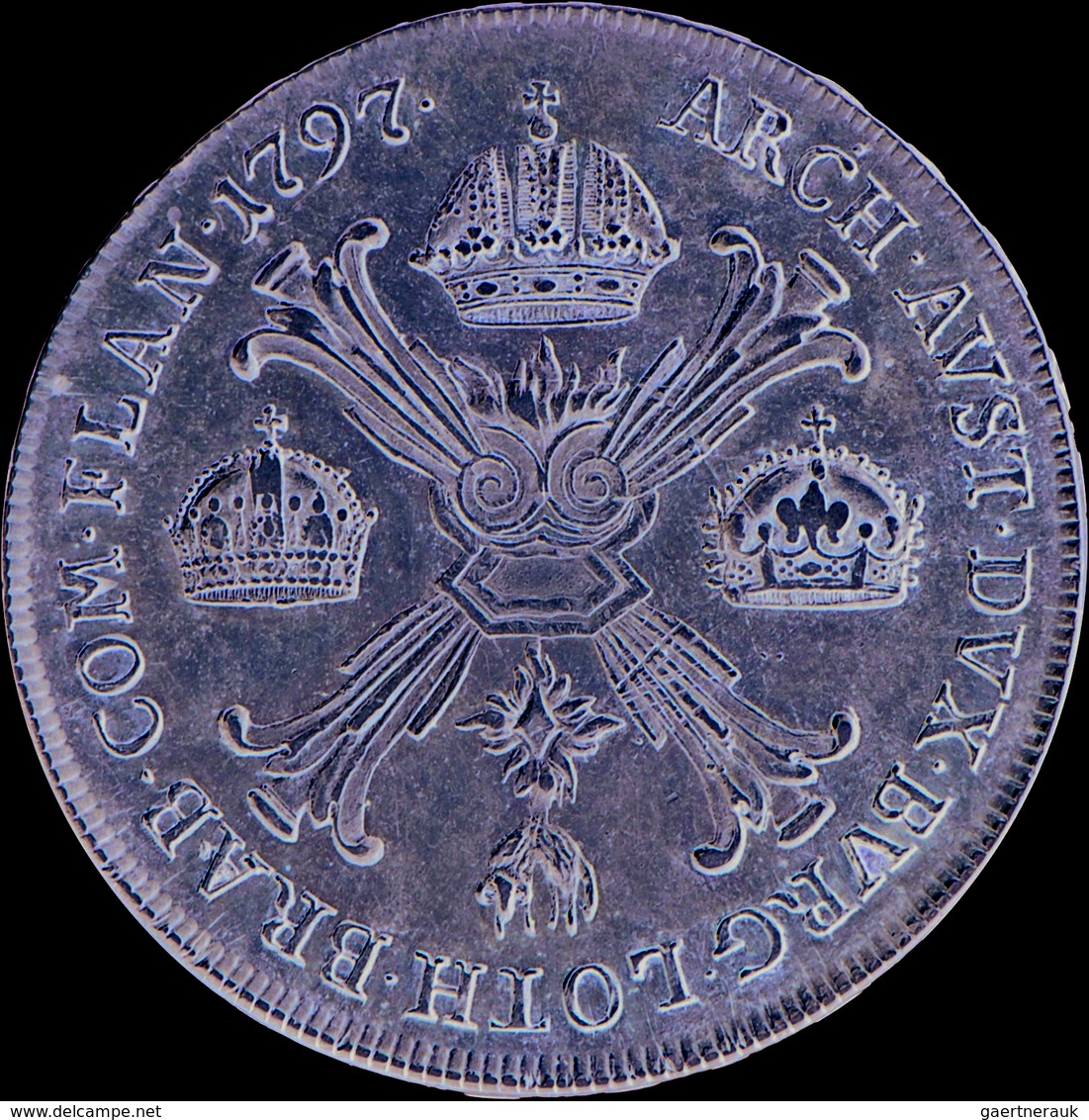 Haus Habsburg: Franz II. 1792-1806: Taler 1797 B, Kremnitz / Kronentaler / Davenport 1180, 29.49 G, - Autres – Europe