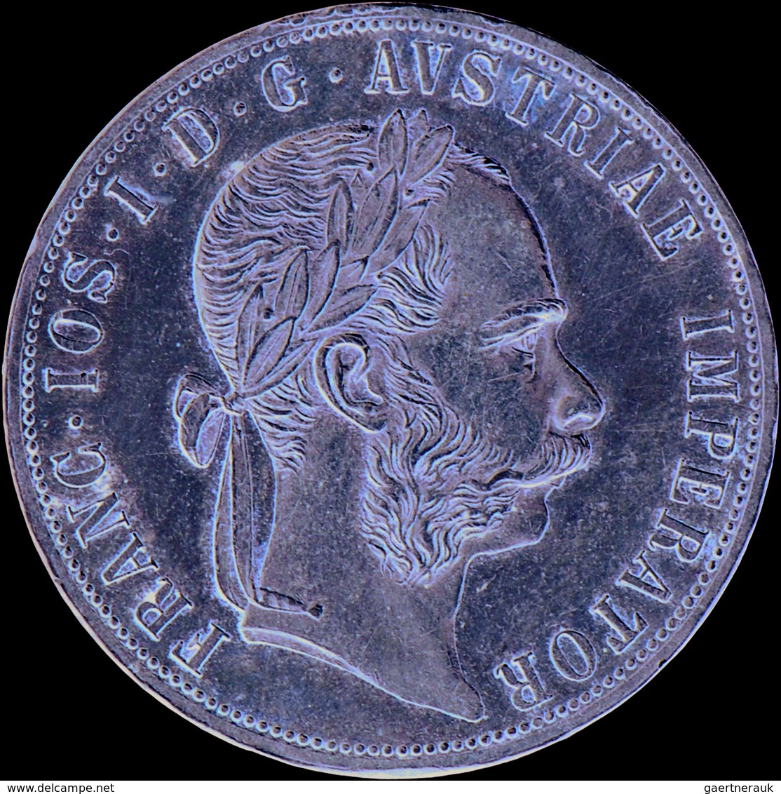 Haus Habsburg: Franz Joseph I. 1848-1916. Lot 2 Münzen: 2 Gulden / 2 Florin 1886, Frühwald 1385, Kra - Other - Europe