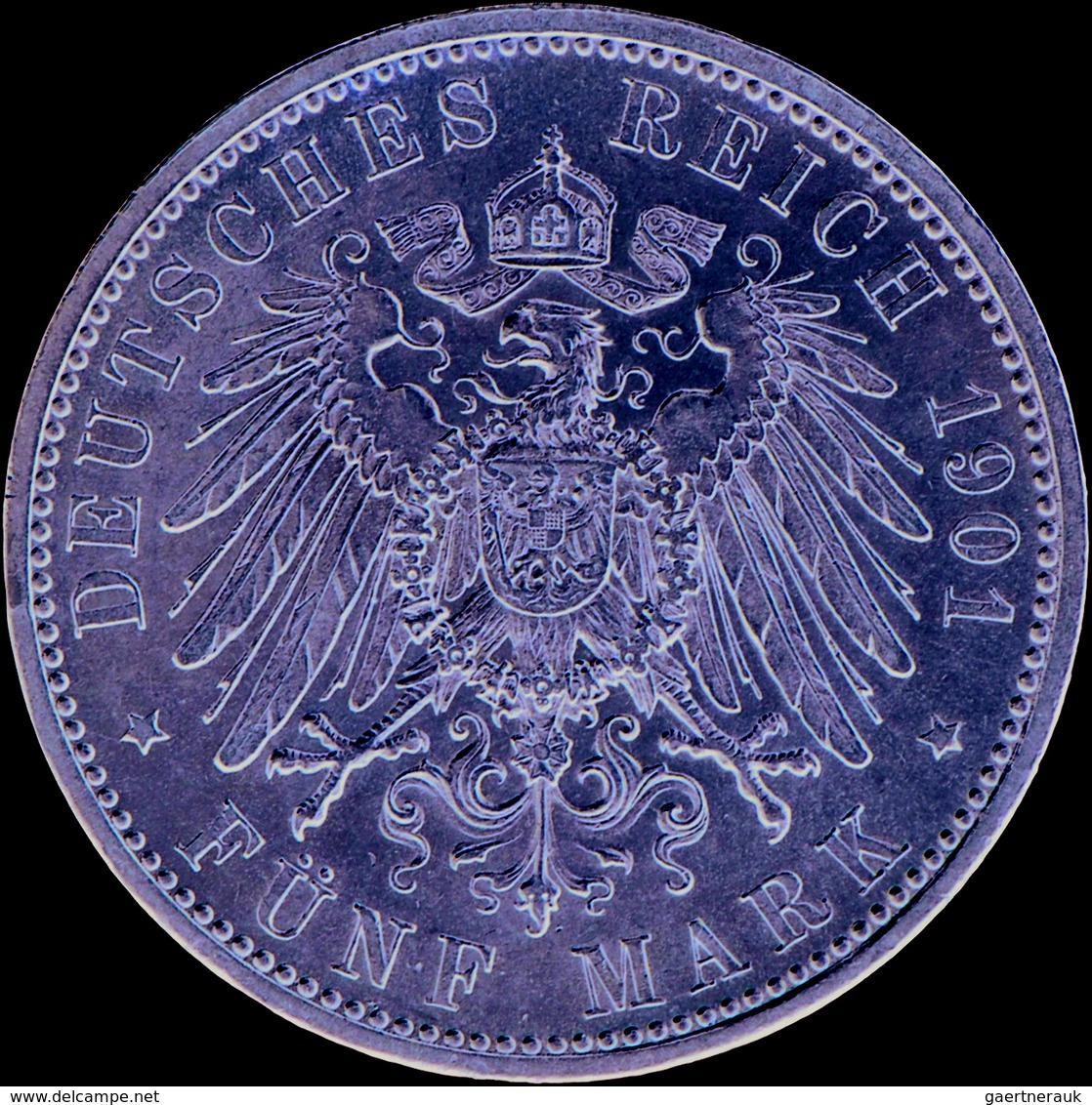 Bayern: Otto, 1886-1913: 5 Mark 1901, Jaeger 46, Kratzer, Sehr Schön - Vorzüglich - Taler Et Doppeltaler