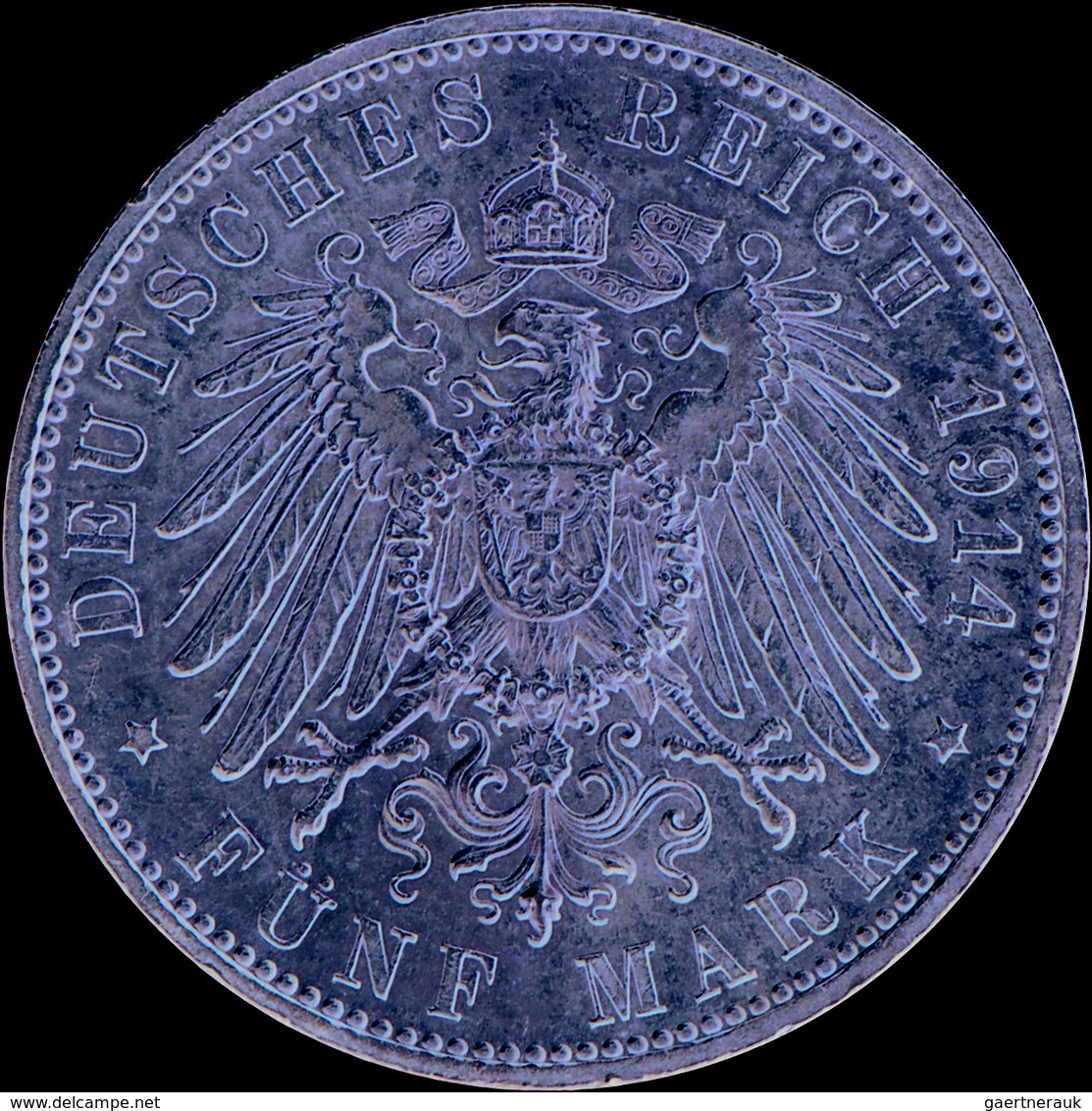 Bayern: Ludwig III. 1913-1918: Lot 2 Stück; 5 + 3 Mark 1914, Jaeger 52,53, Kl. Kratzer, Sehr Schön, - Taler Et Doppeltaler