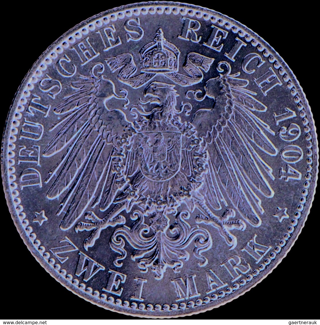Bremen: 2 Mark 1904 J, Jaeger 59, Auflage 10.000, Vorzüglich. - Taler Et Doppeltaler