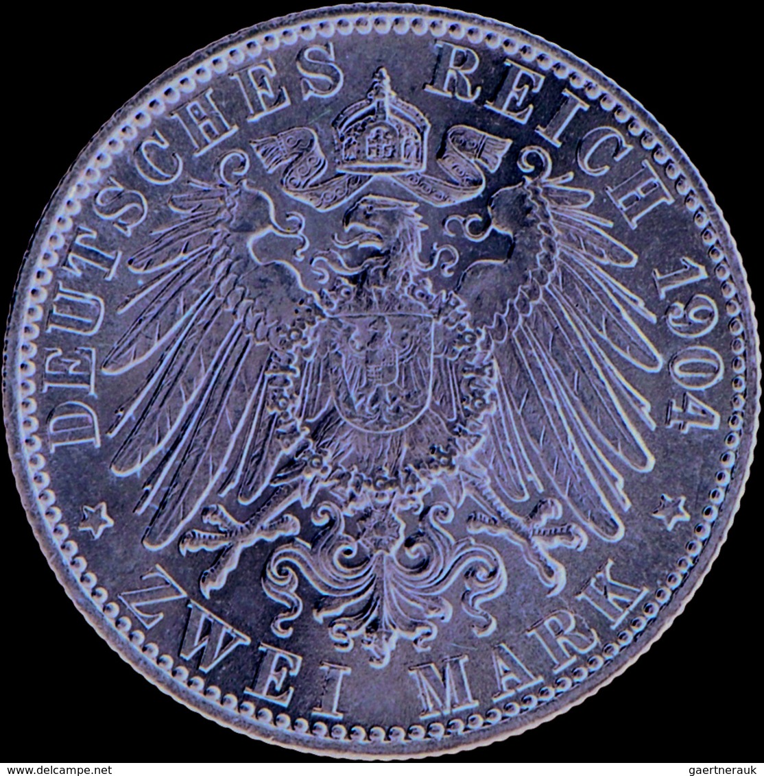 Bremen: 2 Mark 1904 J, Jaeger 59, Auflage 10.000, Vorzüglich. - Taler & Doppeltaler