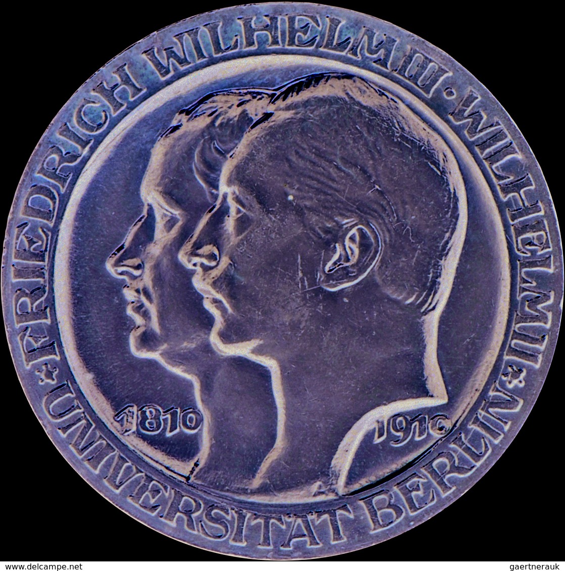 Preußen: Wilhelm II. 1888-1918: Lot 2 Münzen: 3 Mark 1910 Uni Berlin, J. 107 Und 3 Mark 1911 Uni Bre - Taler Et Doppeltaler