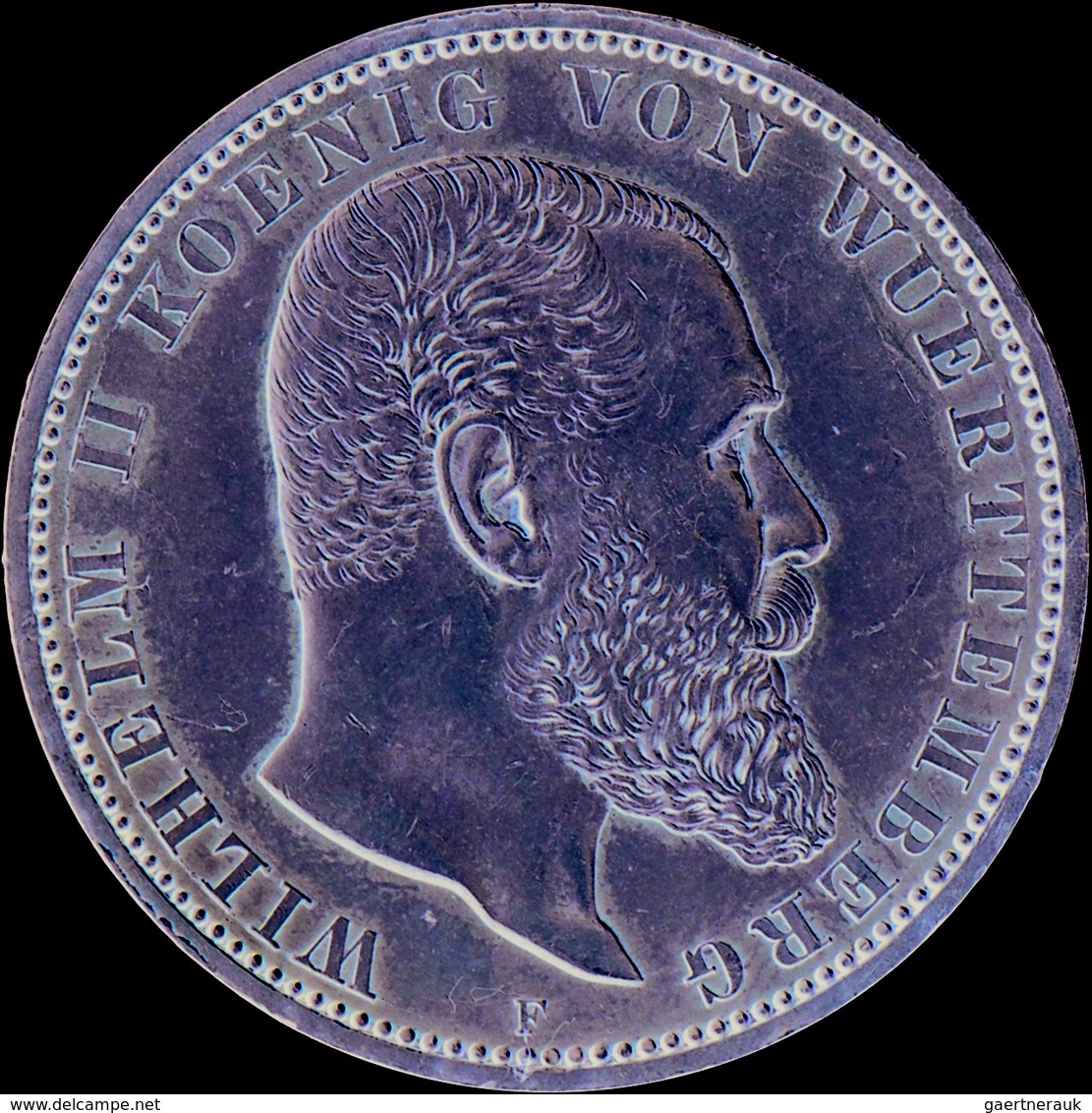 Württemberg: Wilhelm II. 1891-1918: Lot 3 Münzen: 3 Mark 1910, Jaeger 175, Sehr Schön - Vorzüglich; - Taler & Doppeltaler