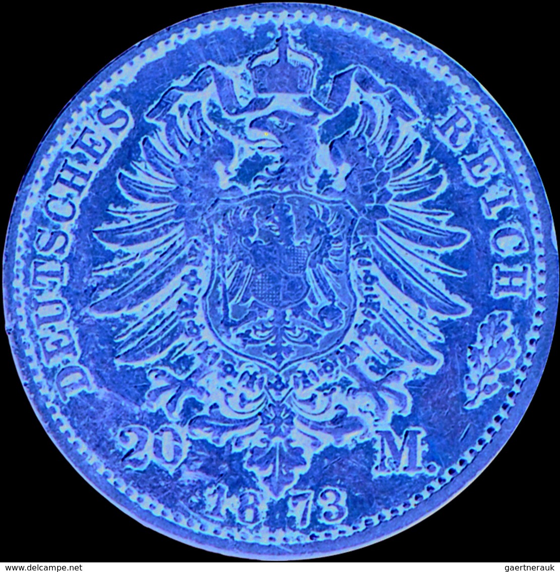 Bayern: Ludwig II. 1864-1886: Lot 2 Goldmünzen: 20 Mark 1873 D, Jaeger 194, Schön / Otto 1886-1913: - Pièces De Monnaie D'or