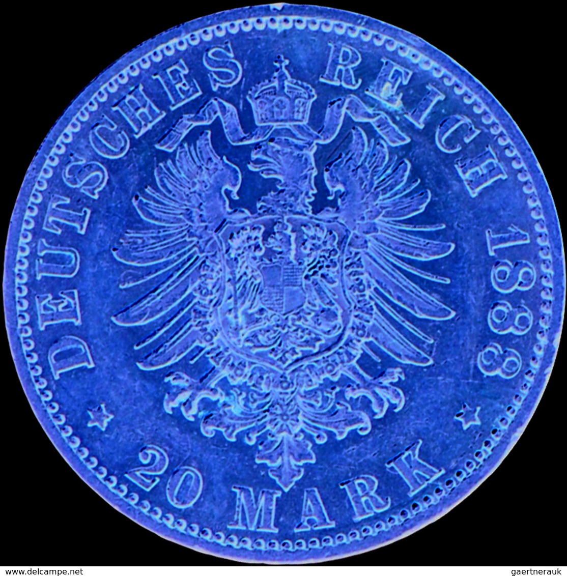 Preußen: Friedrich III. 1888: 20 Mark 1888 A, Jaeger 248, 7,97 G, 900/1000. Kleiner Randschlag, Sehr - Pièces De Monnaie D'or