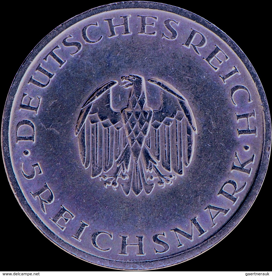 Weimarer Republik: 5 Reichsmark 1929 A, Lessing, Jaeger 336, Vorzüglich - Other & Unclassified