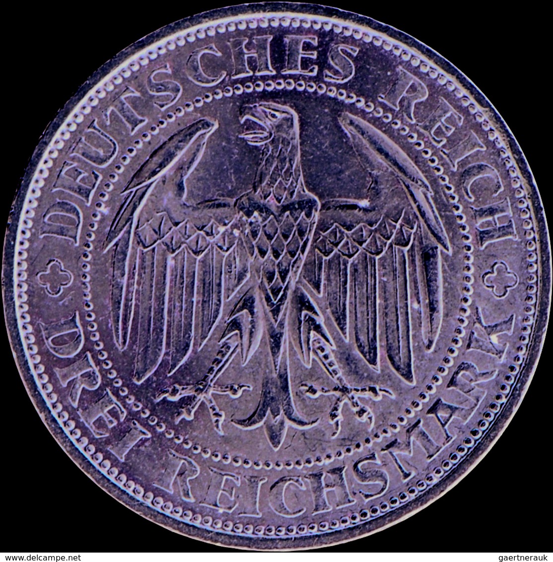 Weimarer Republik: Lot 2 Münzen: 3 Reichsmark 1929 E, Meißen, Jaeger 338, Beide Sehr Schön - Vorzügl - Autres & Non Classés