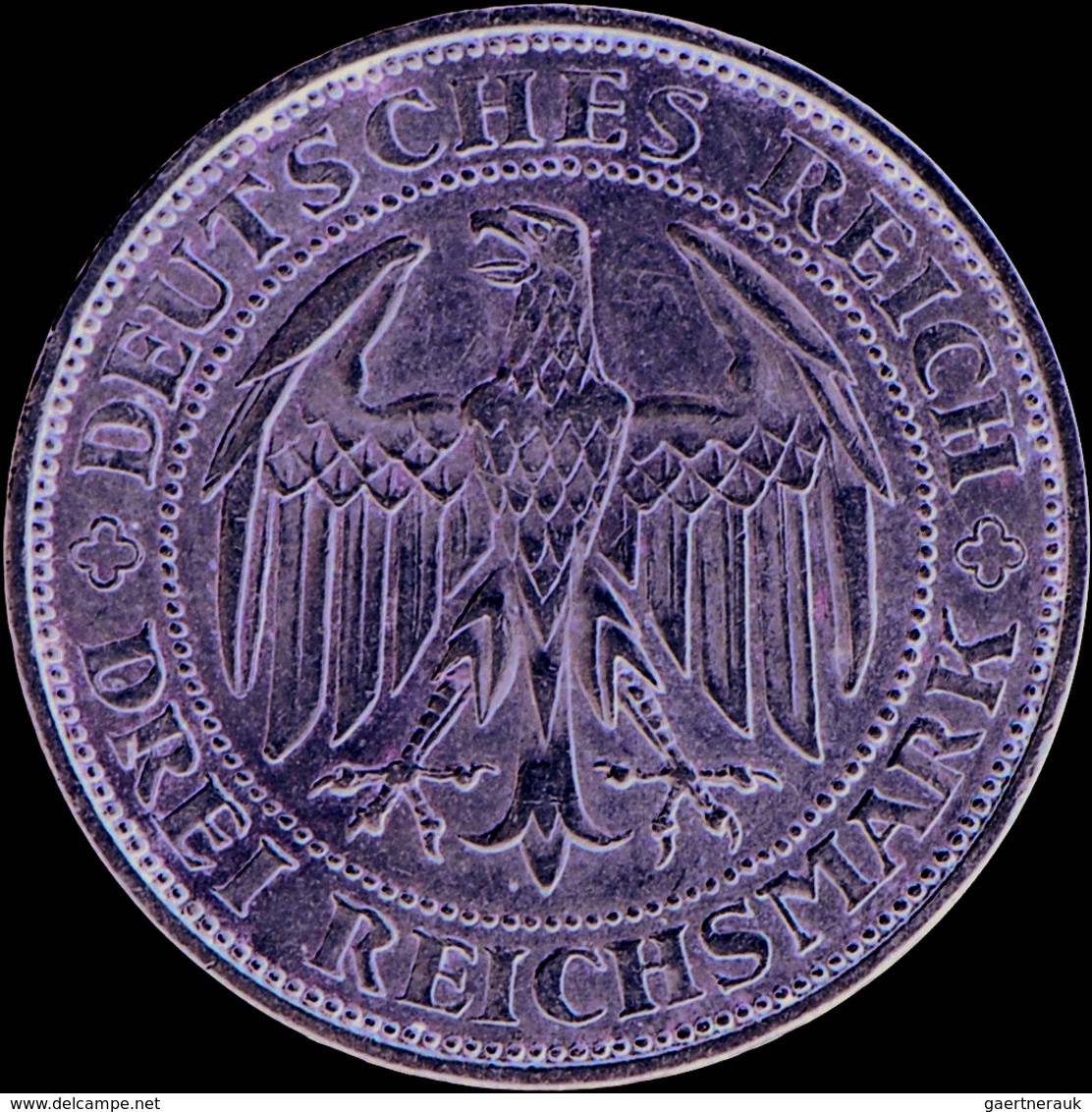 Weimarer Republik: Lot 2 Münzen: 3 Reichsmark 1929 E, Meißen, Jaeger 338, Beide Sehr Schön - Vorzügl - Altri & Non Classificati