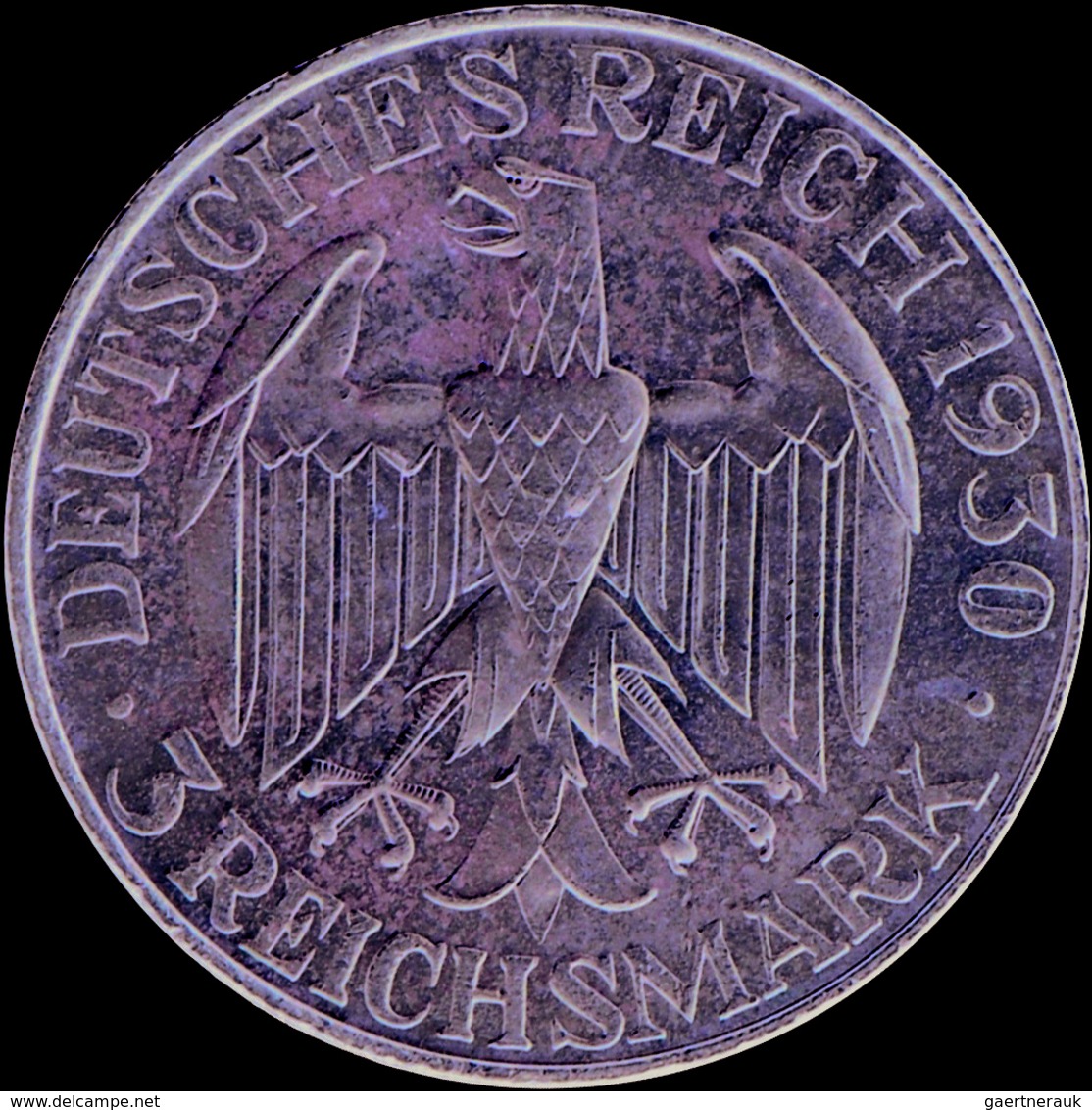 Weimarer Republik: Lot 2 Münzen: 3 Reichsmark 1930 A + D, Zeppelin, Jaeger 342, Sehr Schön / Vorzügl - Autres & Non Classés